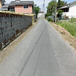 接道(北側)