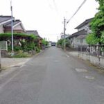 接道(西側道路)