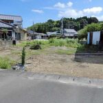 南側道路より